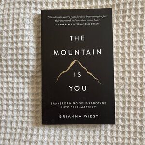 The mountain is you by Brianna West - paperback book